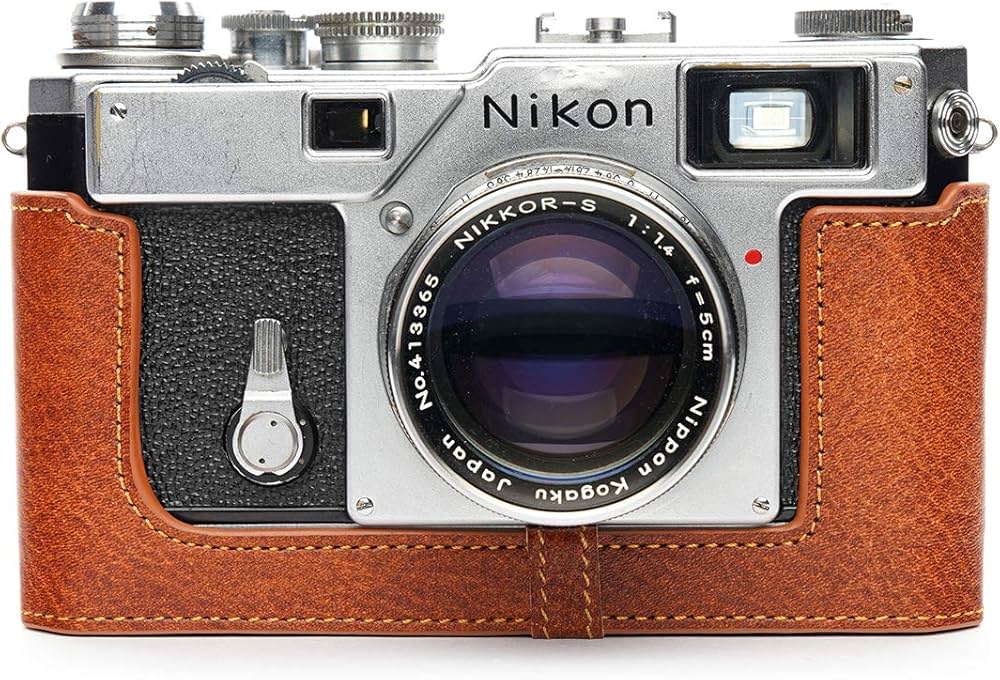 Amazon | BolinUS Nikon S2 フィルム カメラケース ハンドメイド 本革