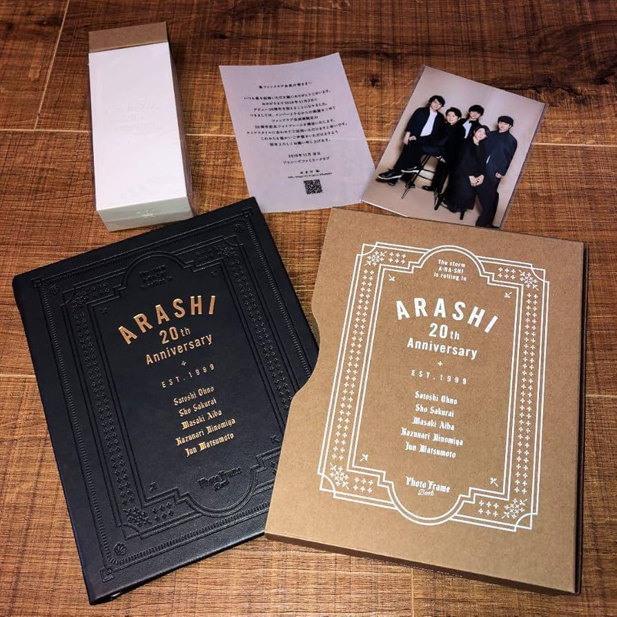 Amazon.co.jp: 嵐 20周年記念フォトフレーム ファンクラブ会員限定