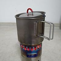 Amazon | エバニュー(EVERNEW) チタンマグポット500ストーブセット RED