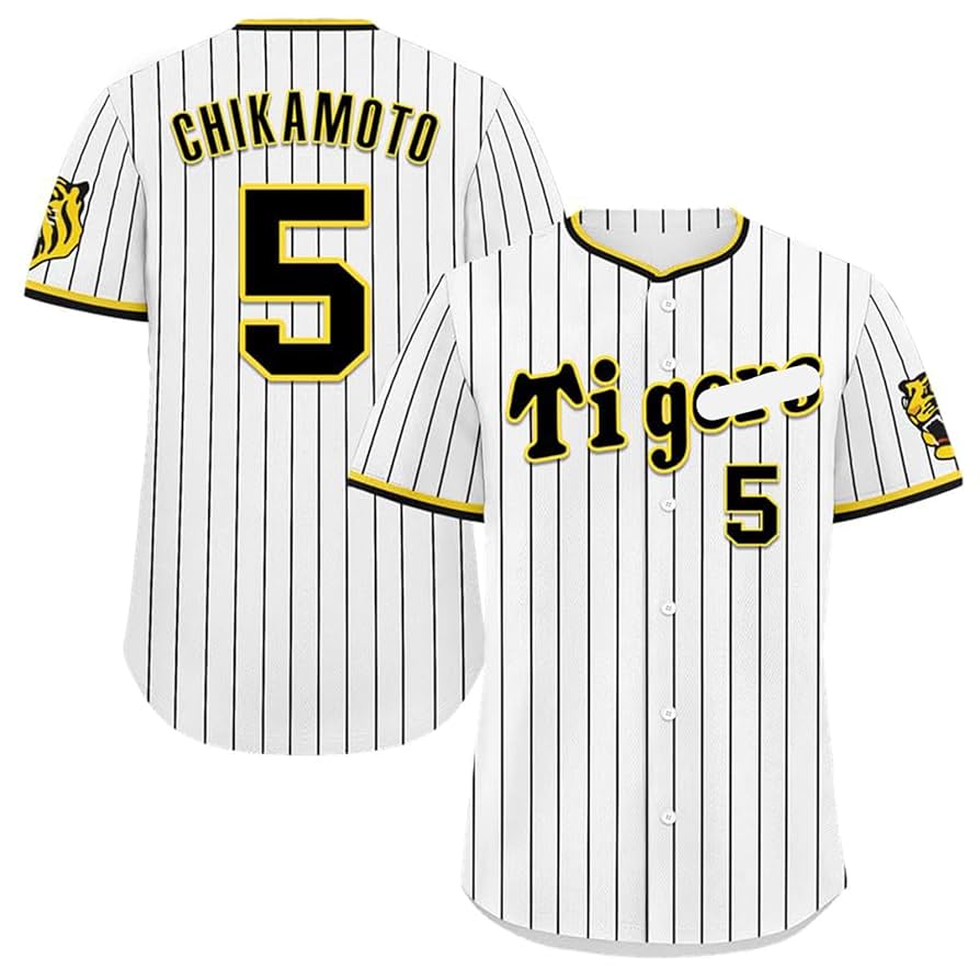 阪神タイガース 近本光司選手 旧ホーム ユニフォーム Oサイズ #5