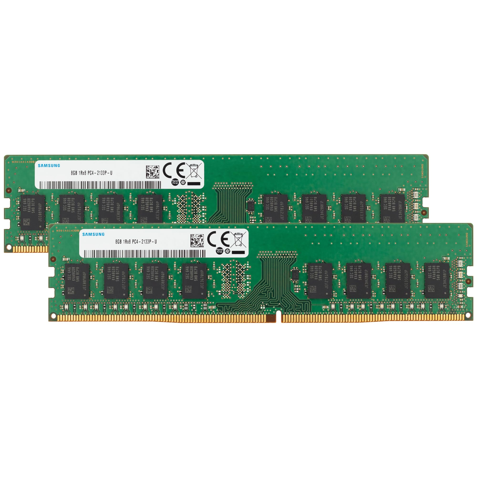 Samsung 16GB (2x8GB) DDR4 2133MHz PC4-17000 (PC4-2133P) CL15 UDIMM
