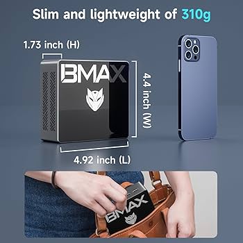 Amazon.com: Bmax B4 Pro Mini PC, 12th Gen Intel N97 (up to 3.60GHz