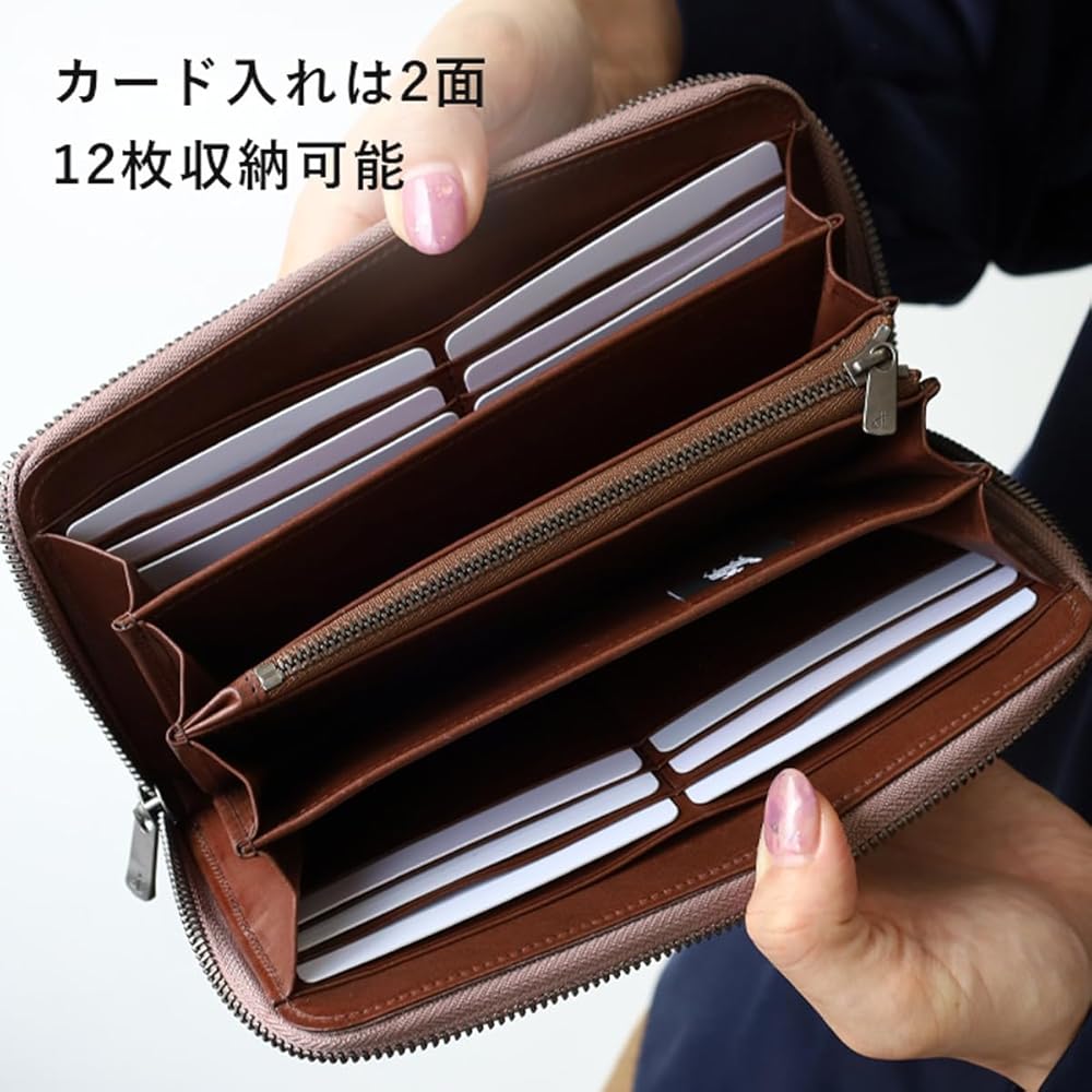 Amazon | [ズー] 財布 長財布 ヒマラヤクロコダイル革 ラウンド