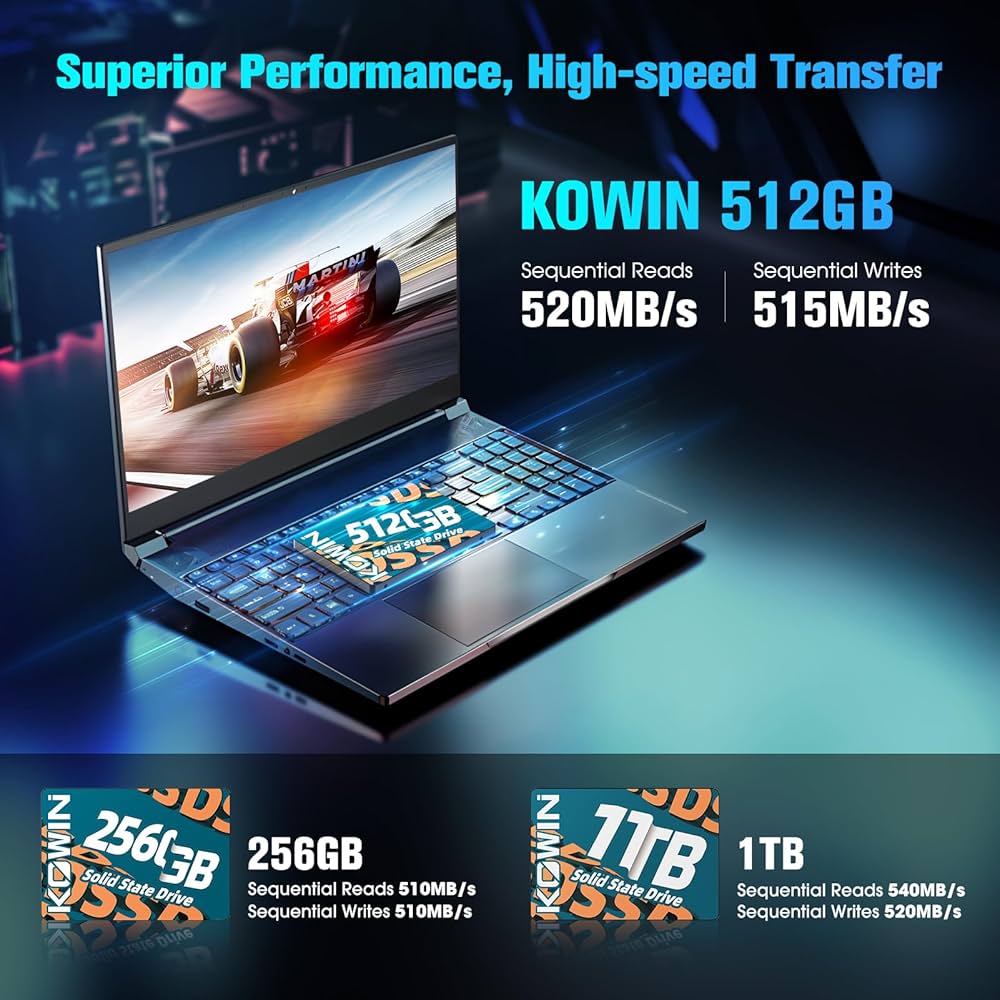 Amazon | KOWIN 2.5インチ SSD 512GB SATA III 内蔵ソリッドステート