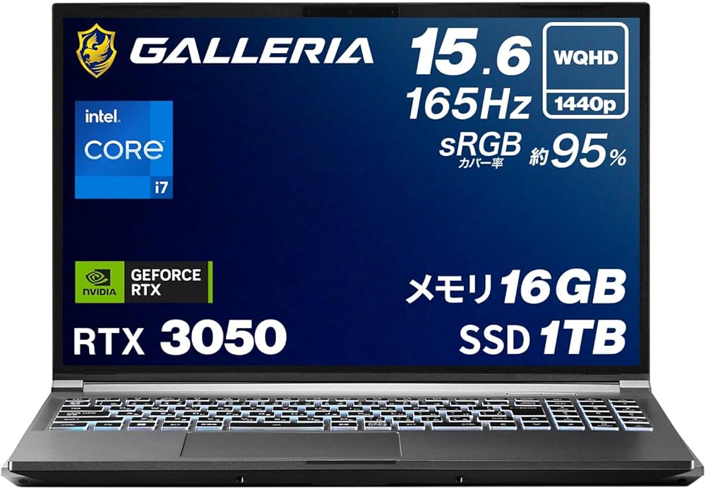 Amazon.co.jp: ガレリア クリエイターノートPC GALLERIA RL7C-R35-C5N