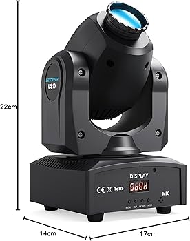 Amazon.co.jp: BETOPPER 舞台照明 ステージライト LED 回転 8色 30W