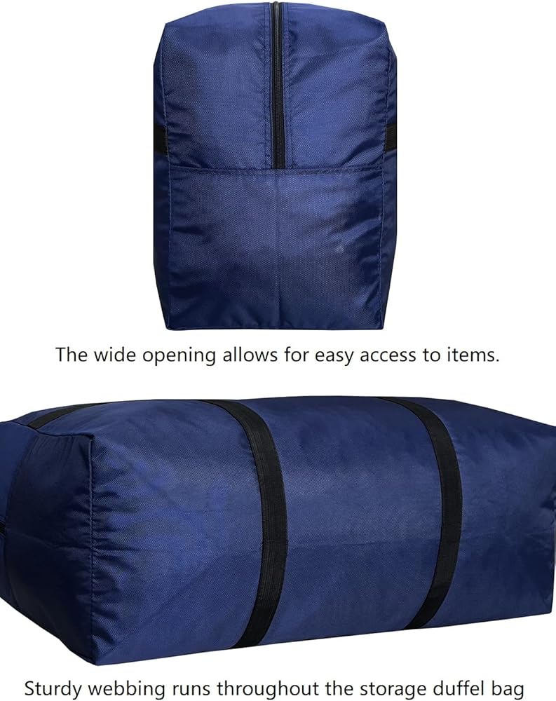 Amazon.com | DoYiKe Extra Large Storage Duffle Bag with Zippers