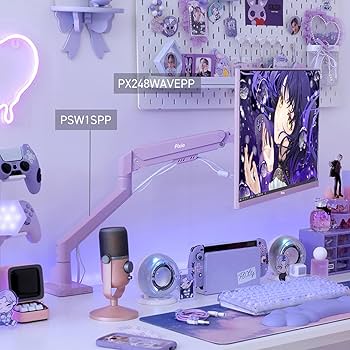 Amazon.co.jp: Pixio PX248 Wave Pastel Purple ゲーミングモニター