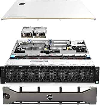 Amazon.com: Dell PowerEdge R730xd Server 24B SFF 2U, 2X Intel Xeon