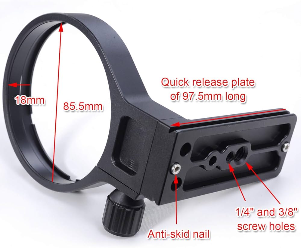 Amazon | リング式三脚座内径85.5mm, シグマSigma APO 50-500mm F4.5