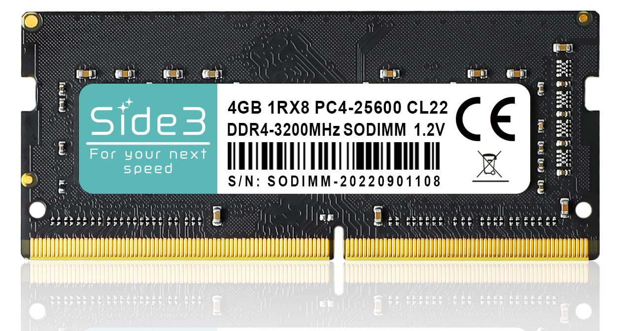 Amazon.co.jp: Side3 TOSHIBA dynabook増設 ノートPC用メモリ DDR4