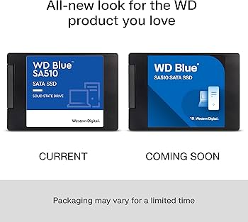 Amazon.com: Western Digital 500GB WD Blue SA510 SATA Internal