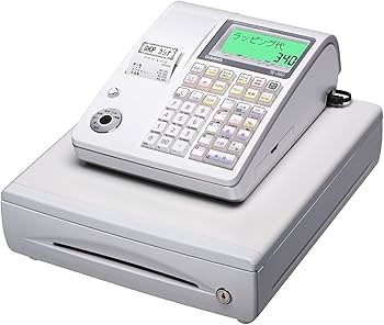 Amazon | カシオ レジスター 10部門 ドロア分離型 TE-340WE ホワイト