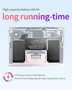 Amazon.com: ASMARK Battery Replacement for MacBook Air A2179(2020