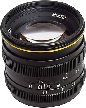 Amazon.co.jp: 【国内正規品】 KAMLAN 交換レンズ 単焦点レンズ 50mm