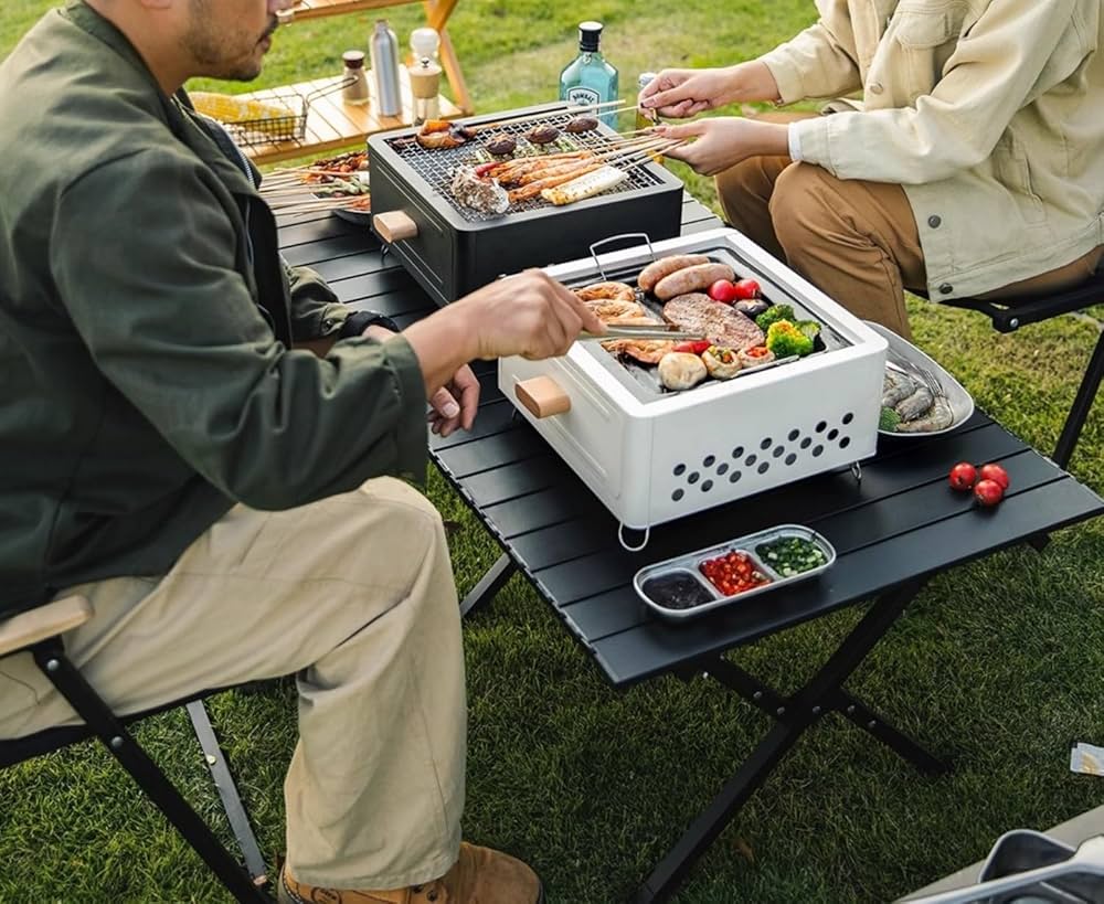 Amazon | yarunchuangdingバーベキュー コンロ 折りたたみ コンパクト