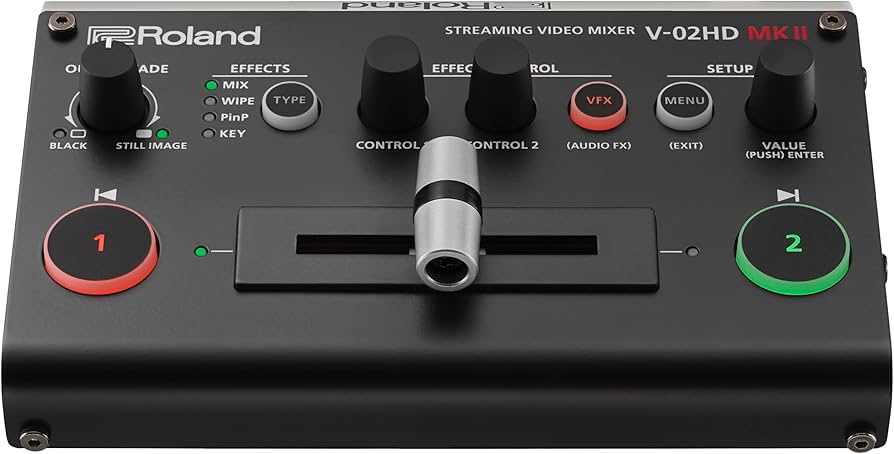 Amazon | Roland ローランド ストリーミングビデオミキサー V-02HDMK2