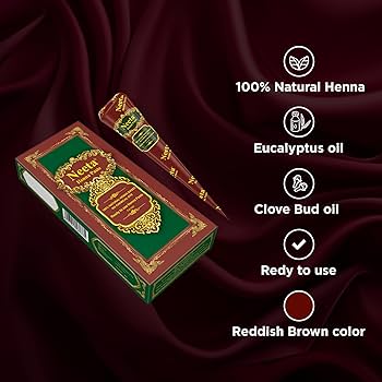 Amazon.com : Neeta 4 Pack 100% Natural Ready to Use Henna Paste