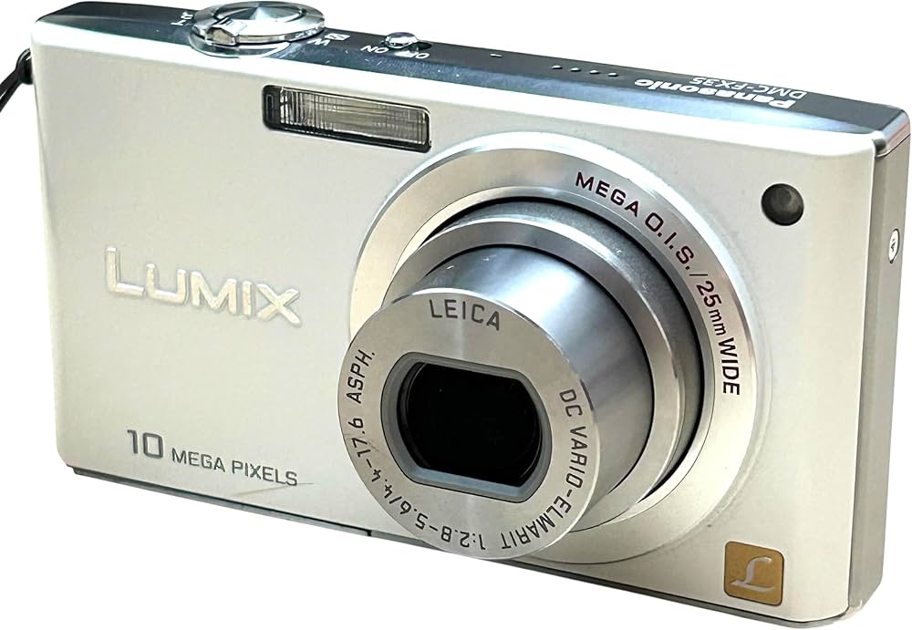 Amazon.co.jp: Panasonic Lumix FX35 Digital Camera Shell White DMC
