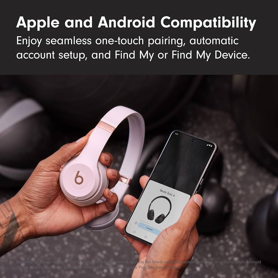 Amazon.com: Beats Solo 4 - Wireless Bluetooth On-Ear Headphones