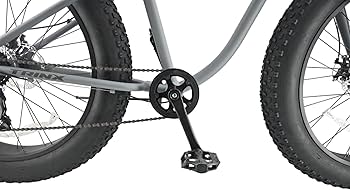 Amazon | ファットバイク 極太タイヤ チョッパーハンドル 26×4.9