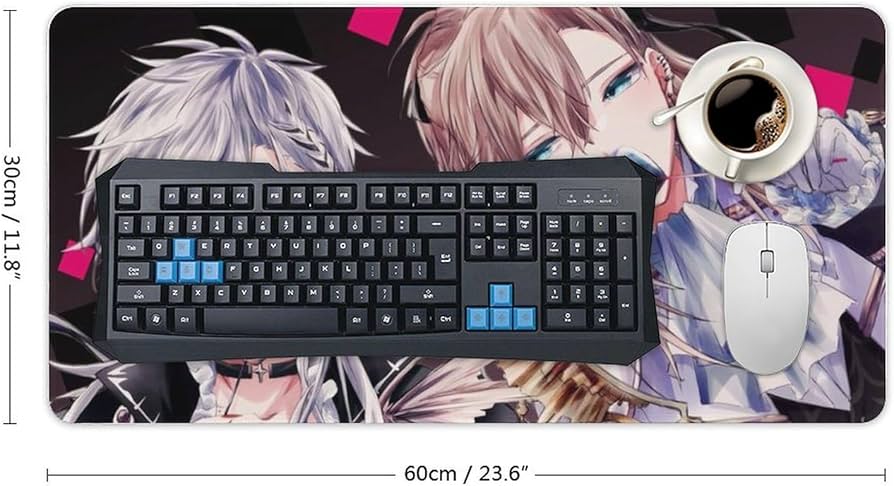 Amazon.co.jp: マウスパッド 大型 VTuber にじ 葛葉 叶 人気 アニメ