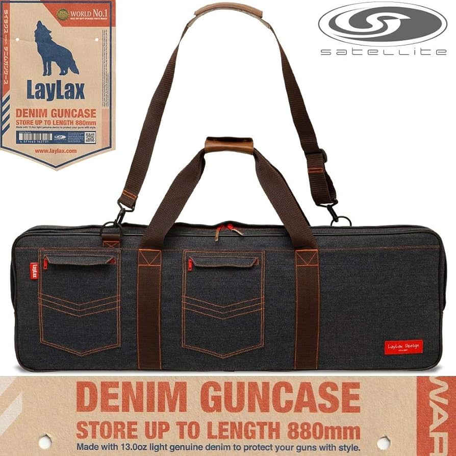 Amazon | [LayLax][デニムガンケース 13oz DENIM GUNCASE] | ガン