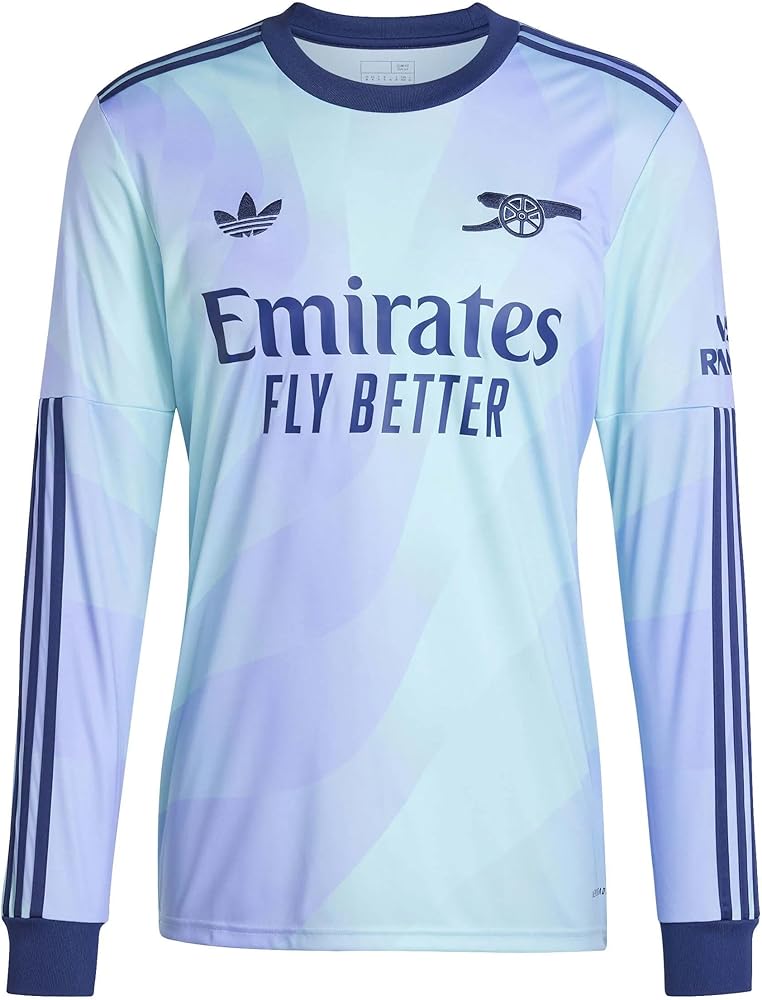 Amazon.com: adidas 2024-25 Arsenal Men's Stadium Third Long-Sleeve