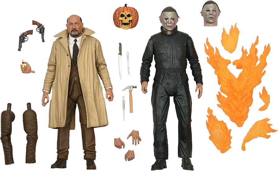 Amazon.co.jp: NECA - ハロウィン2:マイケル・マイヤーズ&ドクター