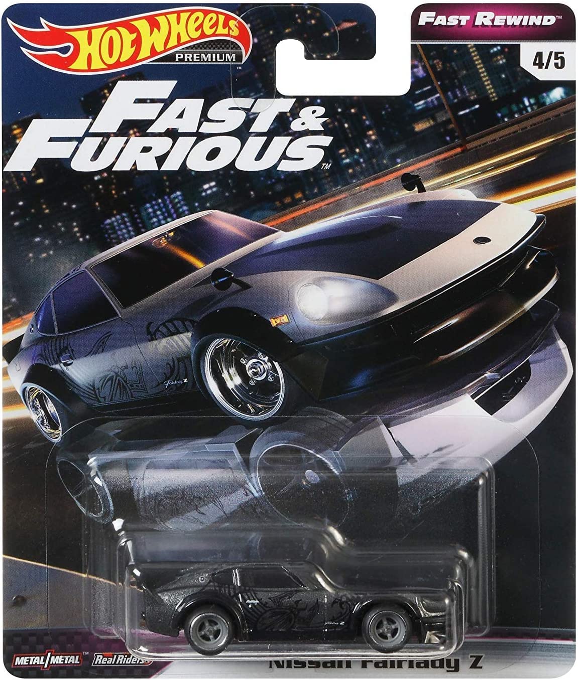 Amazon.com: Hot Wheels Fast Rewind Fast & Furious Nissan Fairlady