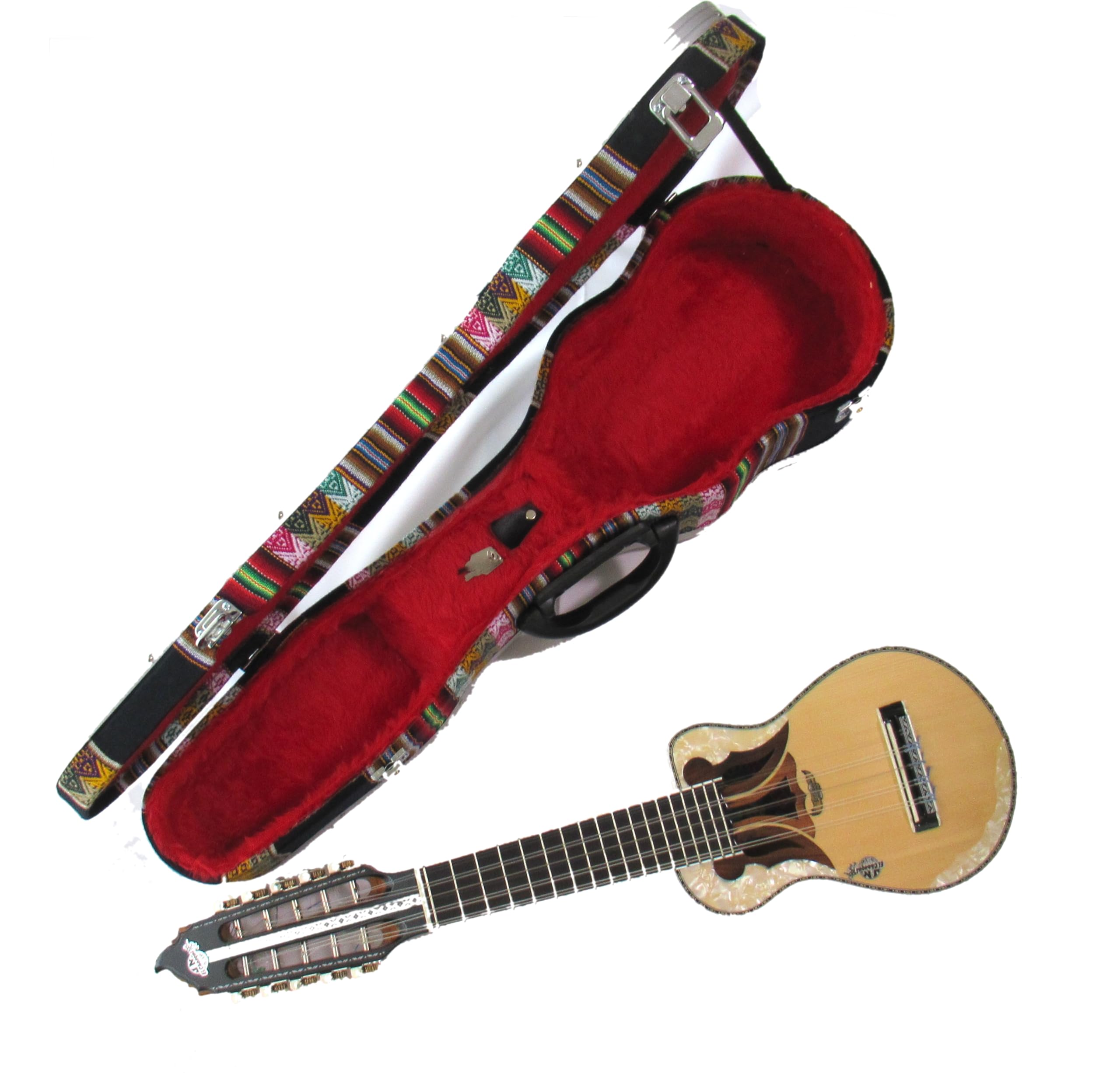 Amazon.co.jp: 【 CHARANGO EL CHASQUI 】ハードケース付き 民族楽器