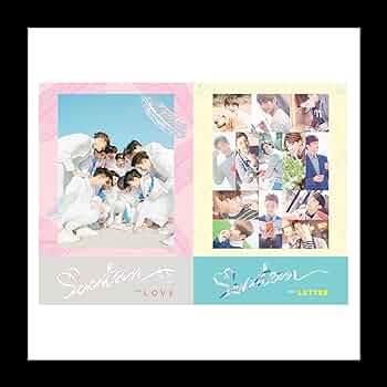 Amazon.co.jp: SEVENTEEN FIRST LOVE & LETTER Reissue 1st Album CD+