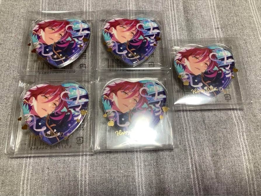 限定セール】あんスタ 中国 3周年 誓約ハート缶バッジ 逆先夏目 36点