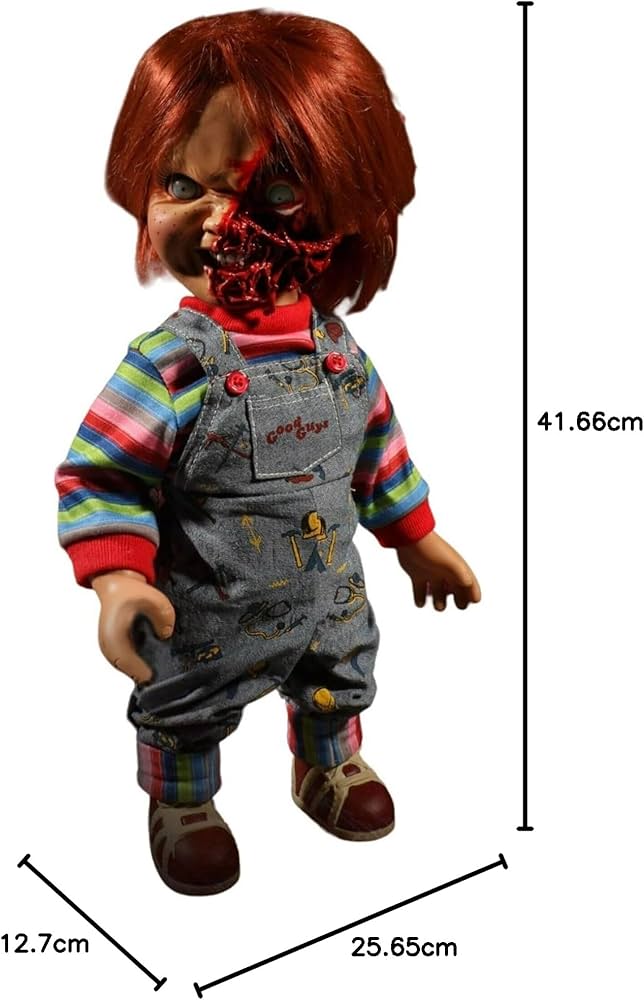 Amazon.co.jp: チャッキー 15incフィギュア PIZZA FACE CHUCKY Mega