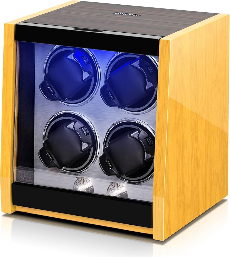 Amazon.co.jp: ワインディングマシーン 4本巻き上げ 腕時計自動