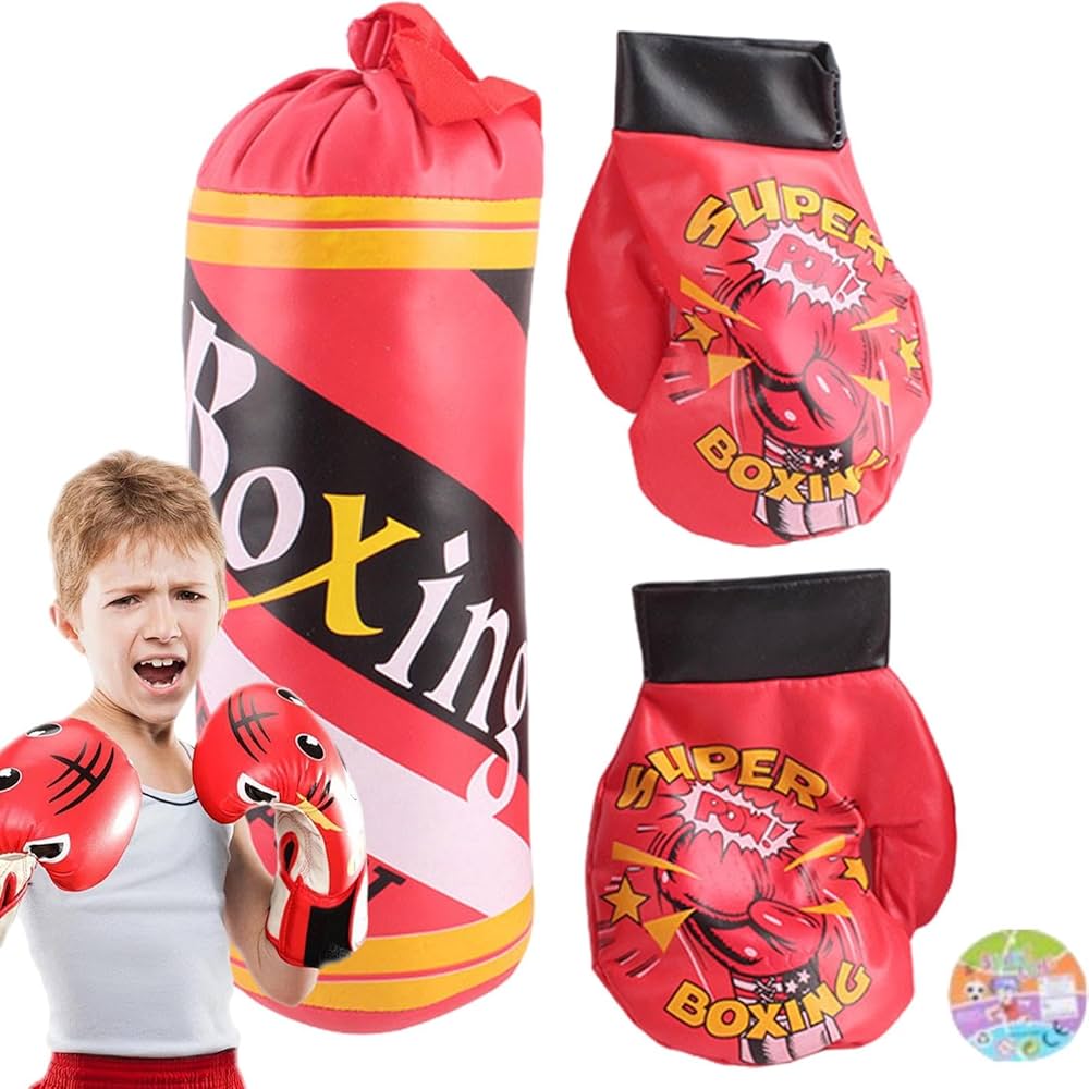 Amazon.co.jp: グローブ付きキックパンチバッグ - パンチング用