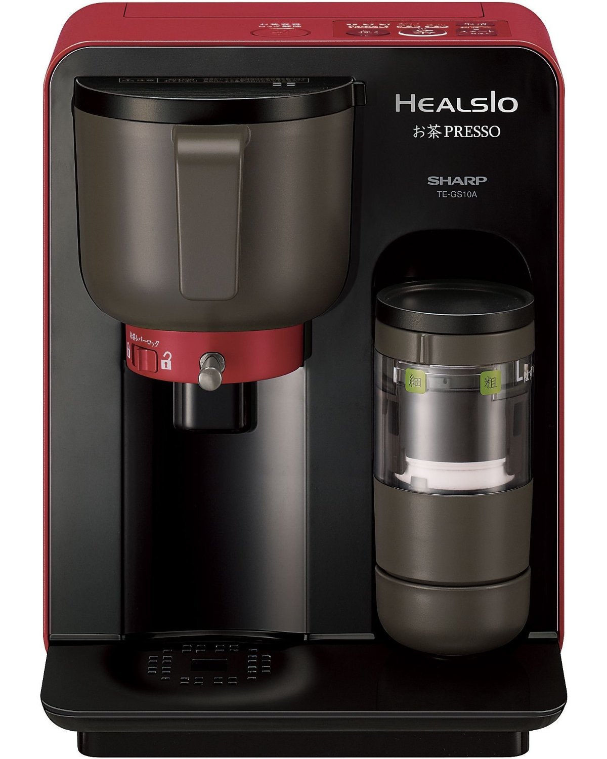 Amazon | SHARP HEALSIO お茶PRESSO レツド系 TE-GS10A-R | シャープ