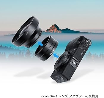 Amazon | JJC GA-1 レンズアダプター Ricoh GW-4 ワイドコンバージョン