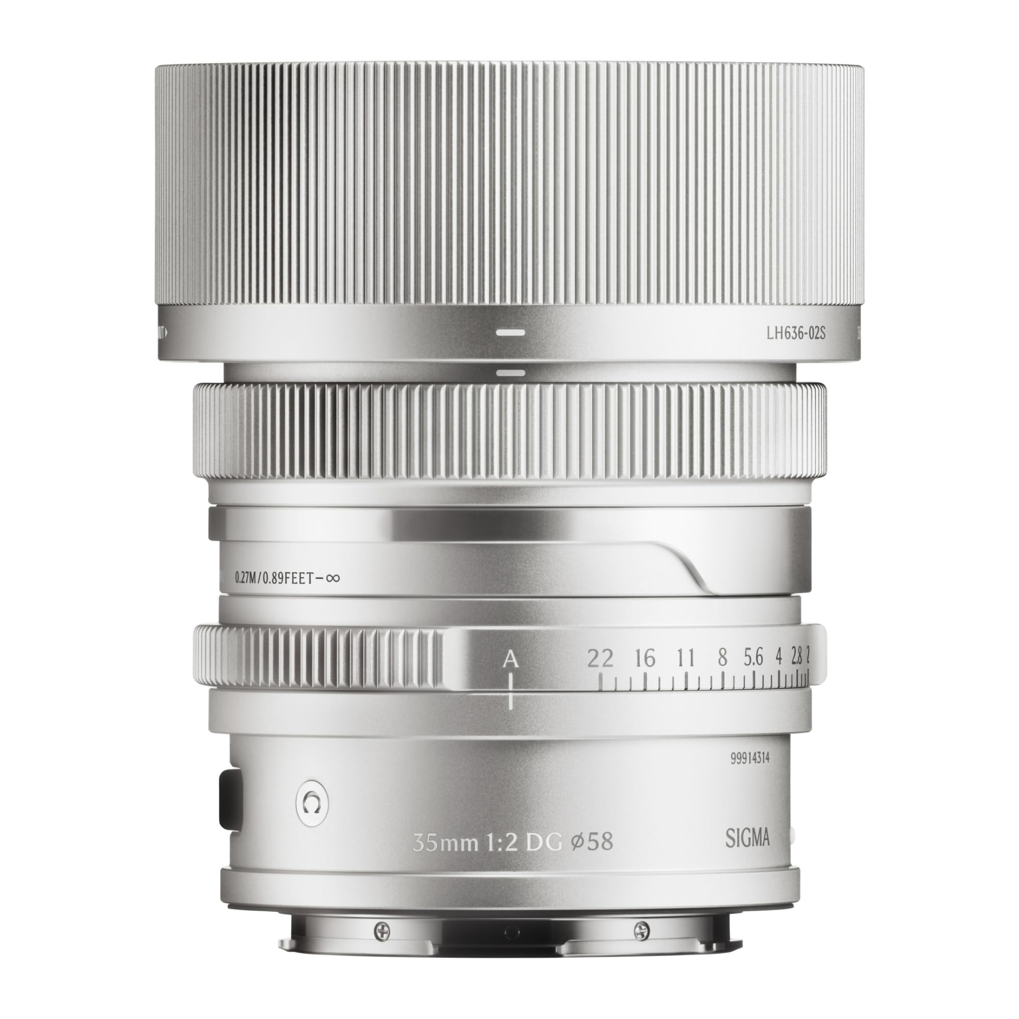 Amazon.com: Sigma 35mm F2 DG (Silver) | Contemporary for L Mount