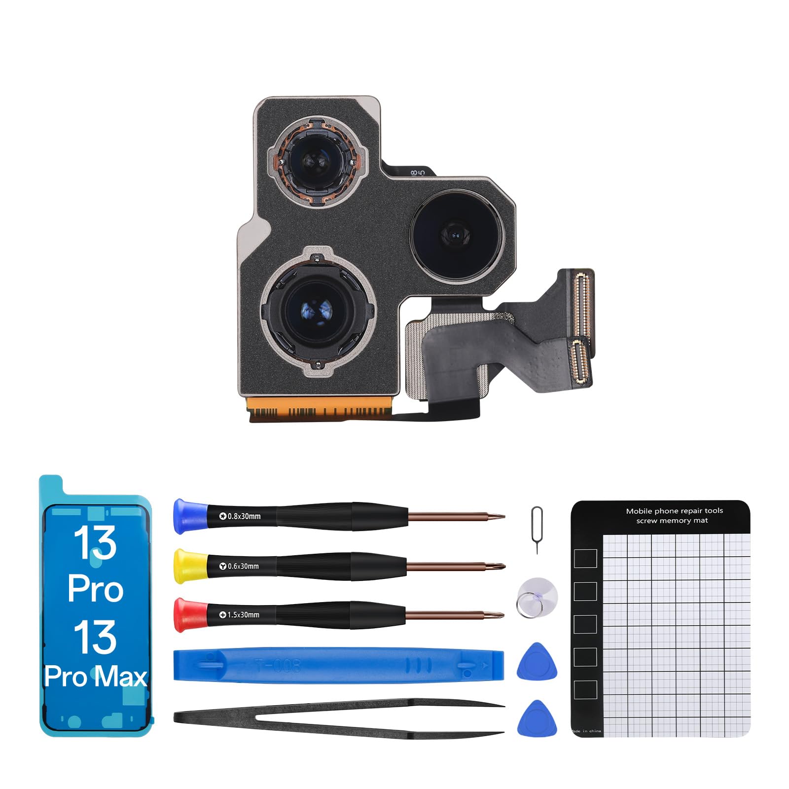 Amazon.com: CYKJGS for iPhone 13 Pro 13 Pro Max Camera Replacement