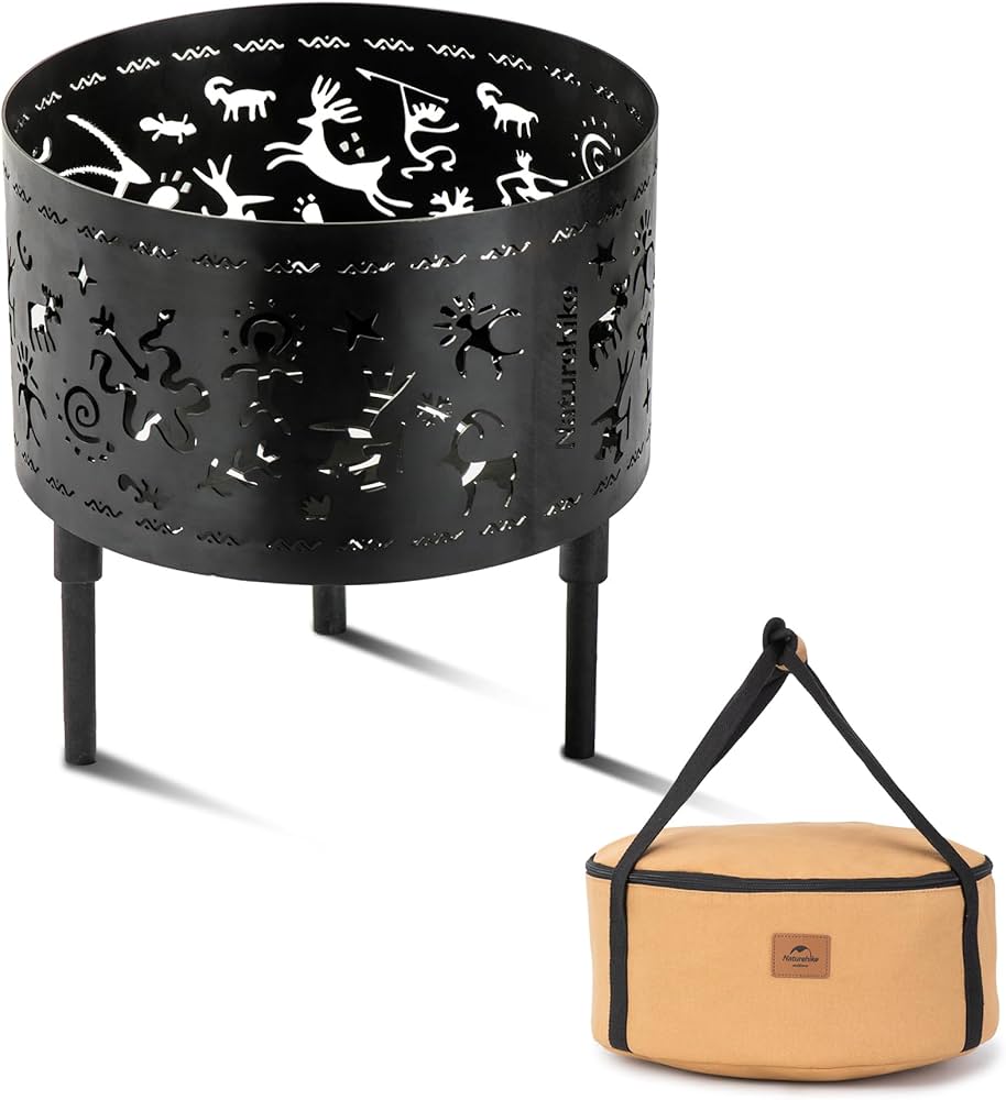 Amazon.co.jp: Naturehike公式ショップ 焚き火台 キャンプ 薪グリル