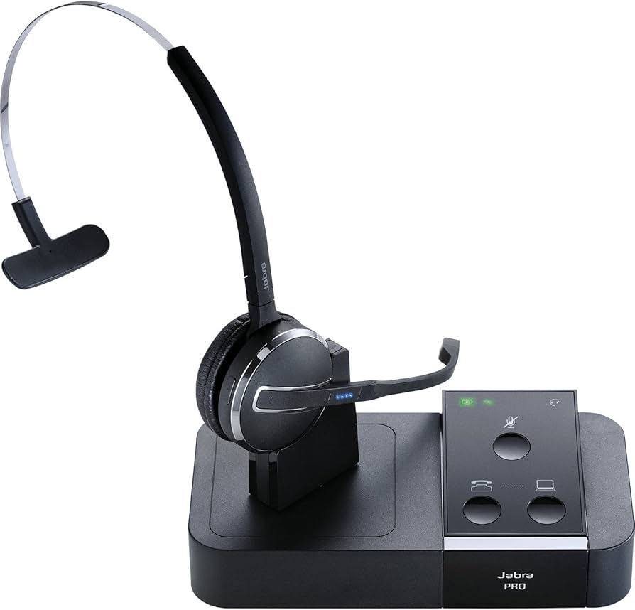Amazon.com: Jabra PRO 9450 Mono Flex-Boom Wireless Headset for