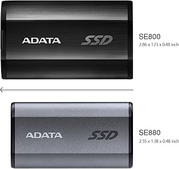 Amazon.co.jp: ADATA SE880 ポータブル SSD 外付 500GB USB 3.2 Gen