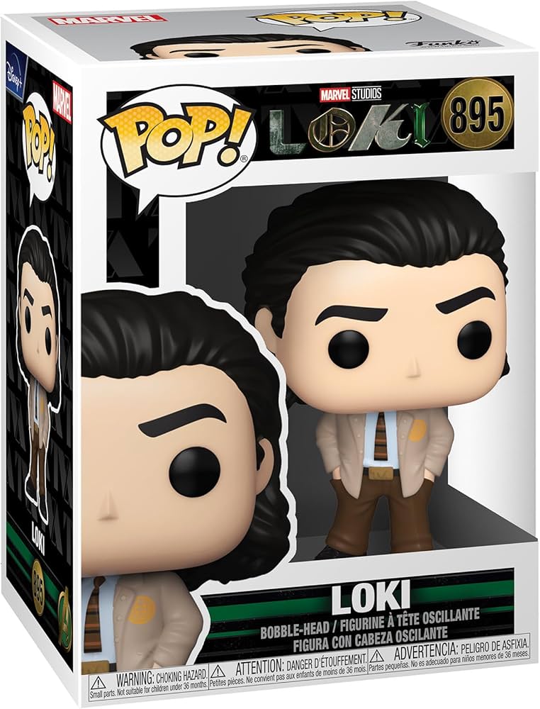 Amazon.com: Funko POP Marvel: Loki - Loki 3.75 inches,Multicolor