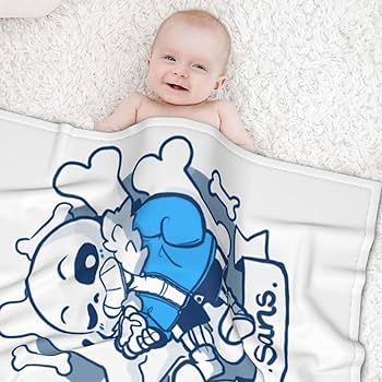 Amazon.co.jp: ベビーブランケット アンダーテール Undertale サンズ