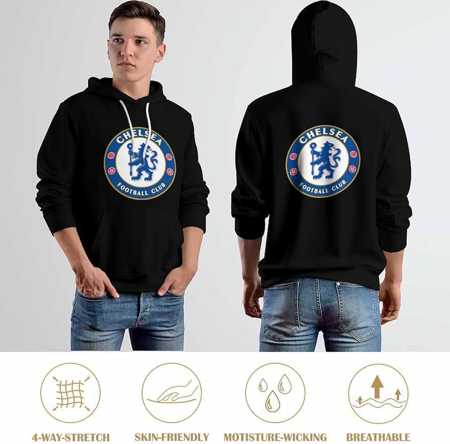 Amazon.co.jp: パーカー チェルシーfc プルオーバー 長袖 スウェット