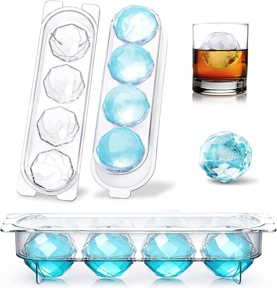 Amazon | 丸氷 製氷皿 丸い氷を作る製氷器 【2023-新】 透明氷 溶け