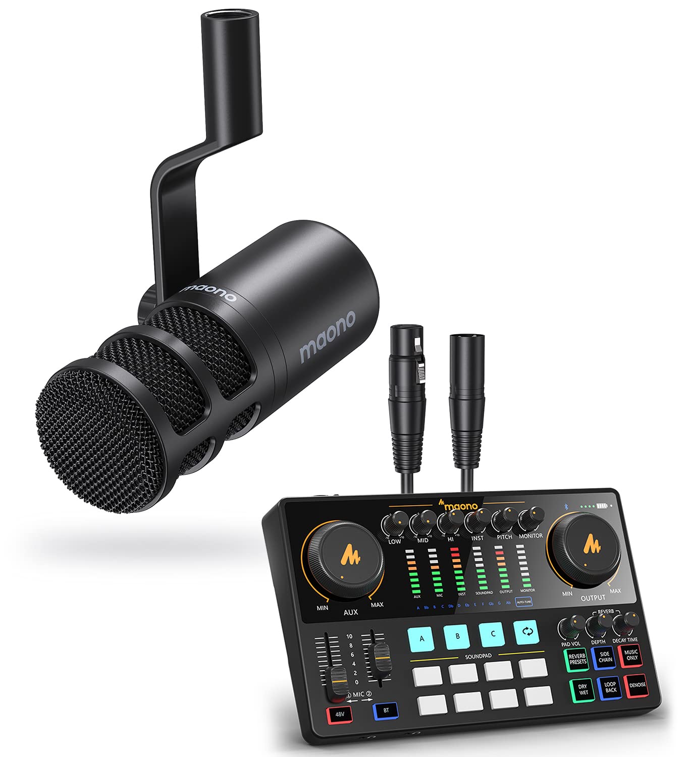 Amazon.com: MAONO PD100 XLR Dynamic Microphone with AME2 Audio