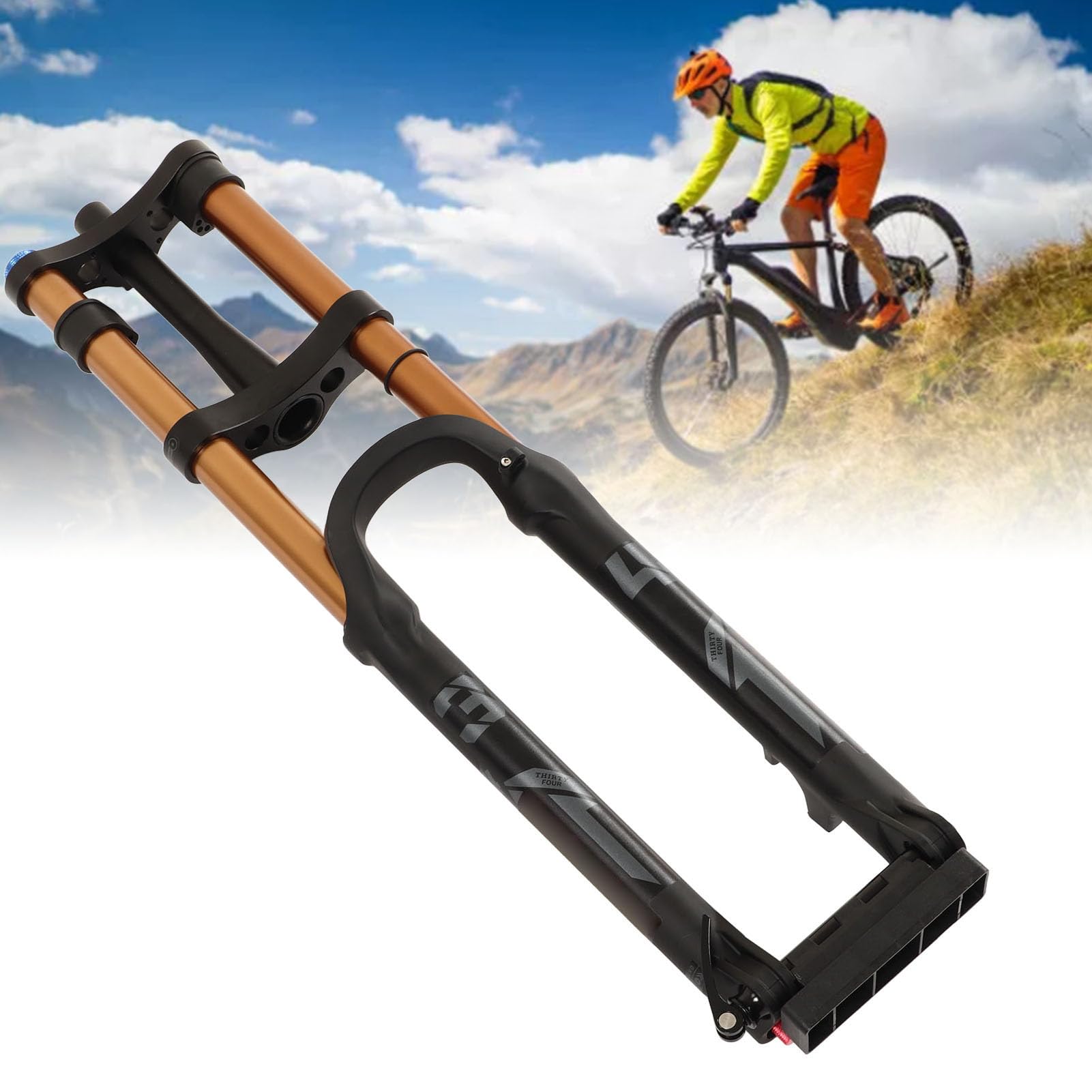 Amazon | マウンテンバイクフロントフォーク、29インチバイク