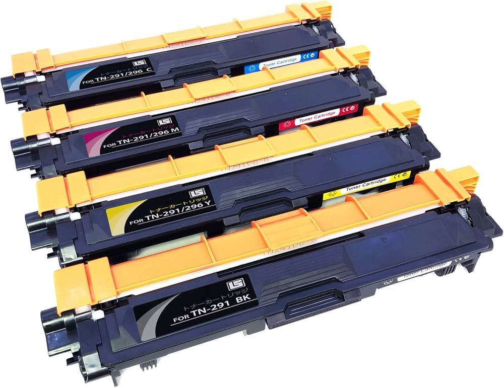 Amazon | TN-291/296 4色セット（TN-291BK / TN-296C / TN-296M / TN